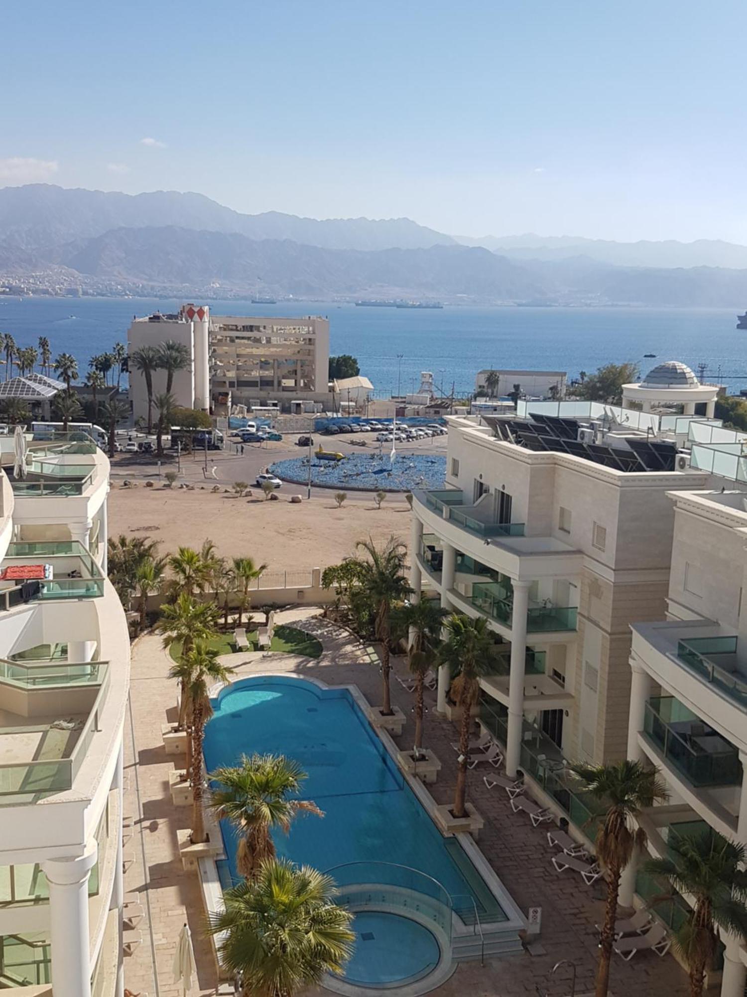 Palmore Top Luxury Penthause With Juccuzi First Line Of The Seaside Apartment Eilat Luaran gambar