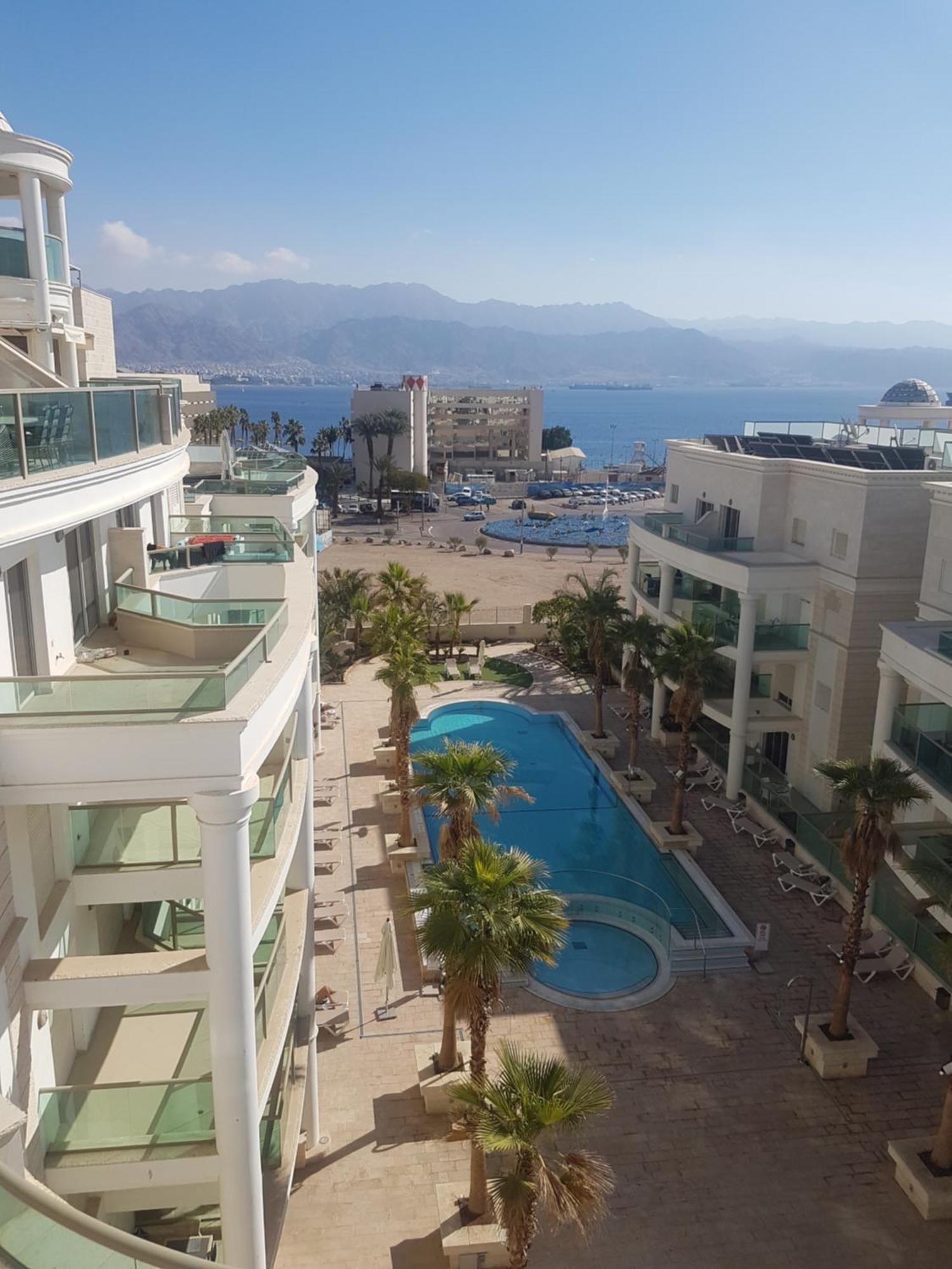 Palmore Top Luxury Penthause With Juccuzi First Line Of The Seaside Apartment Eilat Luaran gambar